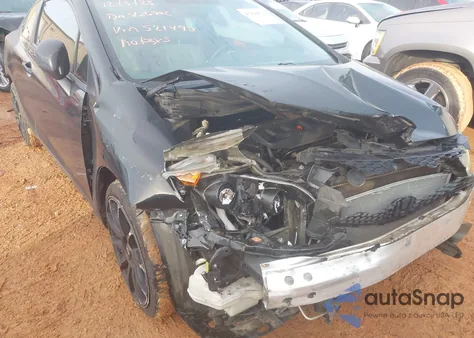 2012 Honda Civic Lx z USA, uszkodzony, nr VIN 2HGFG3B52CH521478